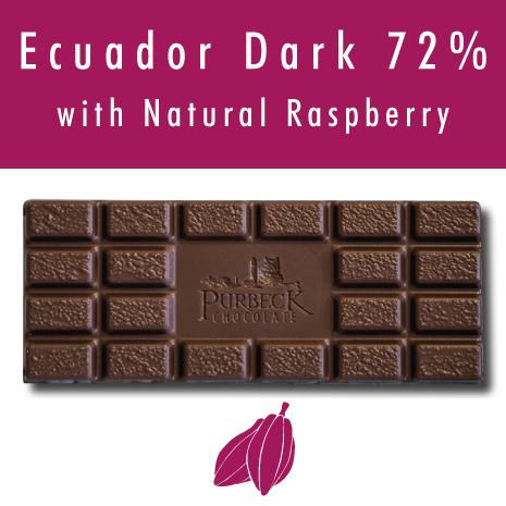 Purbeck's Single origin Ecuadorian Dark with Raspberry